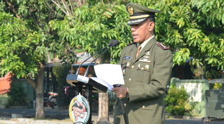 Komandan Korem (Danrem) 082 CPYJ, Kolonel Arm Budi Suwanto. (FOTO: NUSANTARANEWS.CO/CPYJ)