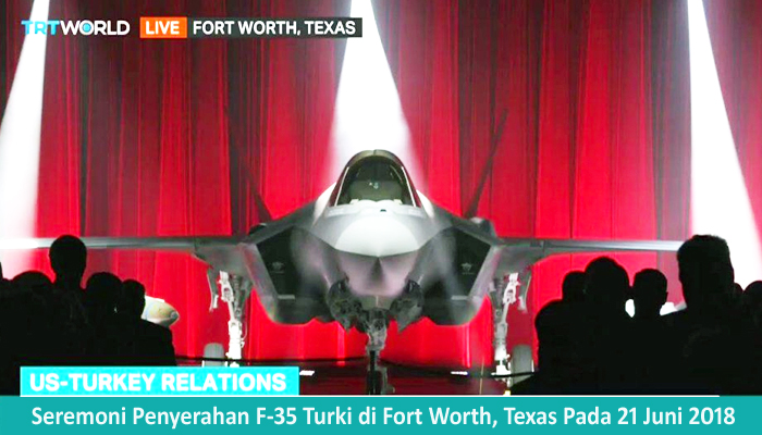 Lockheed Martin Secara Resmi Telah Menyerahkan F-35 Pertama Kepada Turki