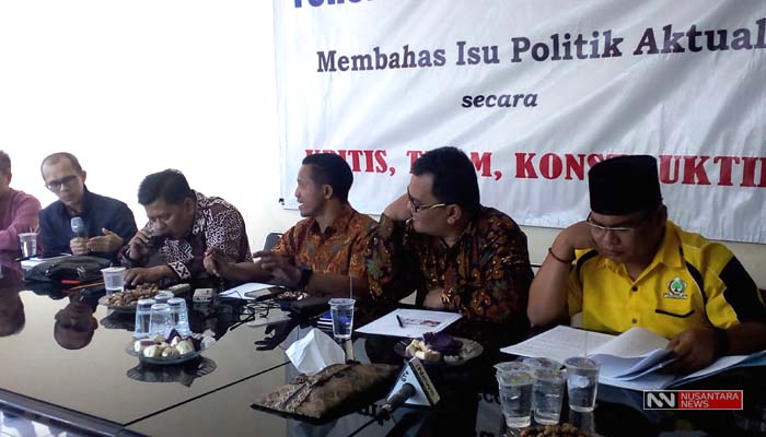 Diskusi Efek Putusan MK Soal Kandidat Senator (Foto NUSANTARANEWS.CO/Romadhon)