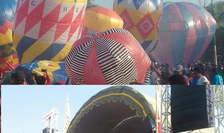 Festival Balon Udara di Ponorogo (Foto Nusantaranews)
