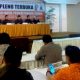 KPU Rapat Pleno Terbuka Rekapitulasi Penghitungan Suara Pilkada Serentak Pilgub Jatim dan Pilbup Bondowoso 2018. (FOTO: NUSANTARANEWS.CO/Saphan)