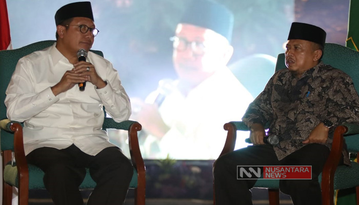 Lukman Hakim Saifudin Saat Launching PPKB GPAI (Foto Nasukha/Nusantaranews.co)