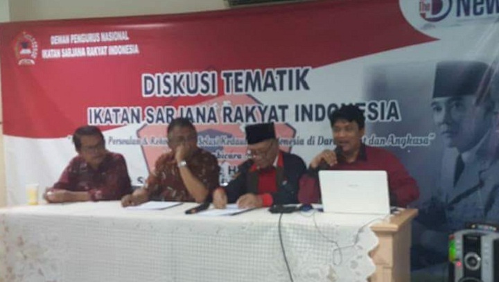 Sekretaris Jenderal Dewan Pimpinan Nasional Ikatan Sarjana Rakyat Indonesia (DPN ISRI) Cahyo Gani Saputro. (FOTO: NUSANTARANEWS.CO/ISRI)