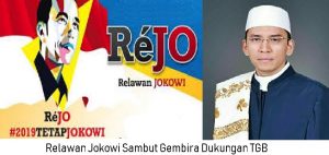 RèJO Senang TGB Dukung Jokowi