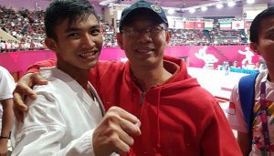Prajurit TNI AD Meraih Emas Cabang Karate Asian Games 2018