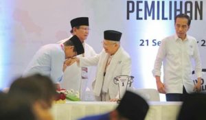 Di Kandang Prabowo, Kiai Ma’ruf Optimis Raih 60 Persen Suara