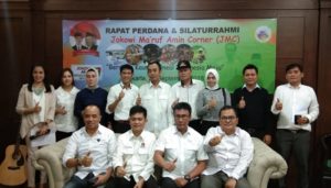 Jokowi-Ma’ruf Amin Corner Gelar Rapat Perdana Bertajuk Bersama Kaum Milenial Indonesia Maju