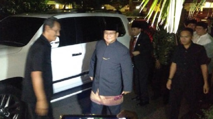 Prabowo Subianto menghadiri Haul ke 11 Presiden RI ke 2 Soeharto. (FOTO: Istimewa)