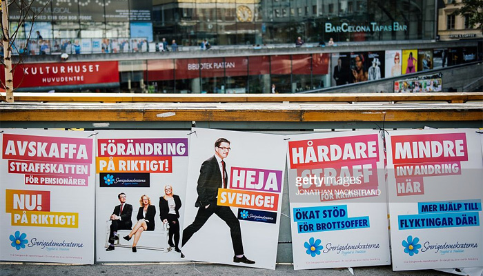 Suasana Jelang Pemilu Swedia 2018 (Foto Dok. Getty Image)