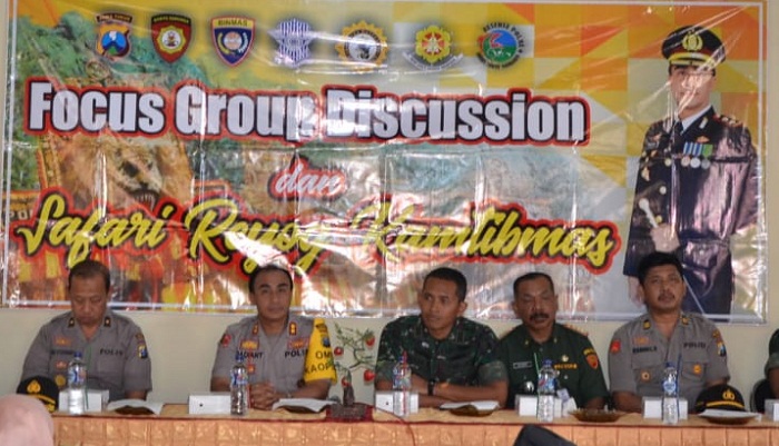 Focus Group Discusi (FGD) dan Safari Reyog Kamtibmas, Polres Ponorogo (Foto Dok. Nusantaranews)