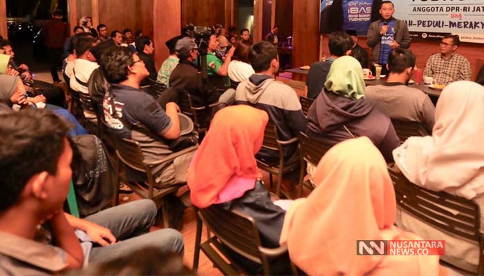 Ibas Ajak Anak Milenials Jaga Demokrasi (Foto: Nurcholis/Nusantaranews.co)