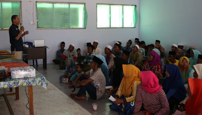 Satgas TMMD Pamekasan Sosialisasikan Program BPJS (Foto Dok. Nusantaranews)