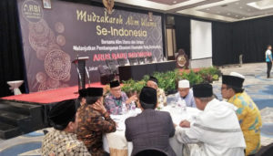 Alim ulama se-Indonesia sepakat mendukung pencalonan Joko Widodo dan KH Ma’ruf Amin dalam Pemilihan Presiden 2019. (Foto: A Pramono)