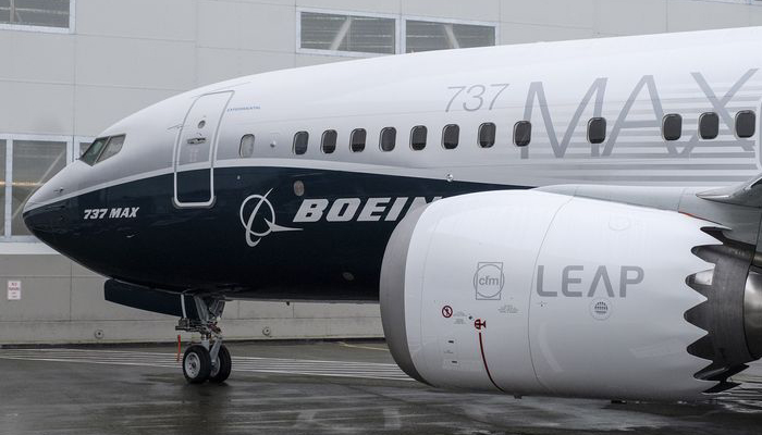 Boeing 737 Max 8 (Foto via Bloomberg)