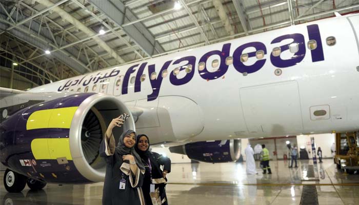 Maskapai penerbangan Arab, Flyadeal (Foto Dok AFP)