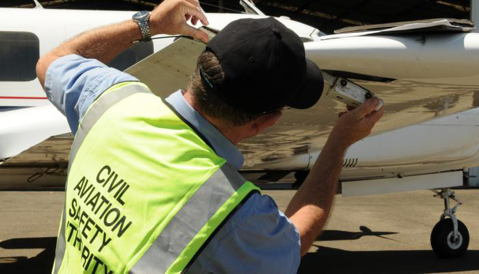 Ramp Check atau Pemeriksaan Kelaikan Pesawat (Foto Dok. Outnback)