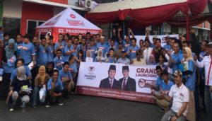 Targetkan Kemenangan Mutlak di Jawa Barat, Tim Prabowo-Sandi Bentuk Relawan Digital Jabar