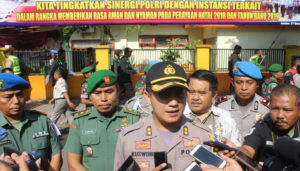 Polres Jember Bersama TNI gelar Ops Lilin Semeru 2018 untuk Pengamanan Natal dan Tahun Baru