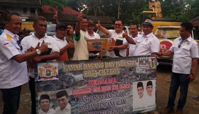 MCM Salurkan Bantuan Untuk Korban Tsunami Selat Sunda (Foto: Istimewa)MCM Salurkan Bantuan Untuk Korban Tsunami Selat Sunda (Foto: Istimewa)