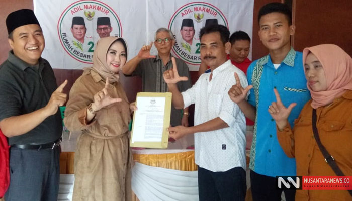 Pelantikan DPD Relawan PADI Kabupaten Pringsewu, Lampung (Foto Dok. NUSANTARANEWS.CO)