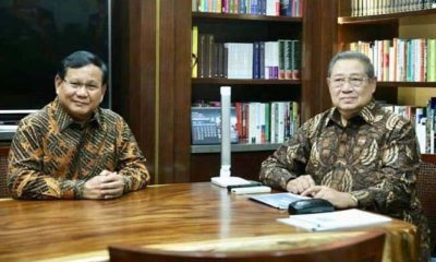 Pertemuan SBY dan Prabowo (Foto Istimewa)