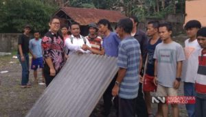 Korban Puting Beliung Terbantu Simpatisan Jokowi
