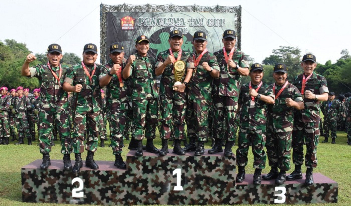 Tim Tembak TNI AD Juarai Lomba Tembak Piala Panglima TNI. (FOTO: NUSANTARANEWS.CO/Istimewa)