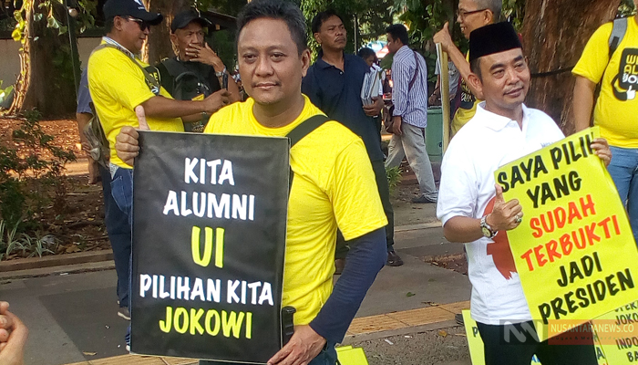 Alumni UI Gelar Dukungan Untuk Jokowi (Foto Dok. NUSANTARANEWS.CO)