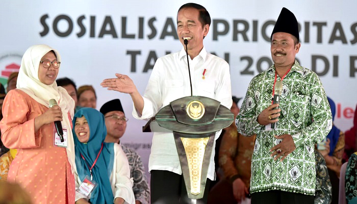 Di Trenggalek, Jokowi Sebut Dana Desa 2019 Sebanyak 73 Triliun, nusantaranewsco