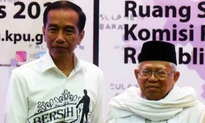 Jokowi dan KH Ma'ruf Amin (Foto Istimewa)