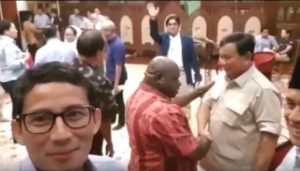 Aktivis HAM Natalius Pigai Mendukung Prabowo-Sandi?