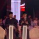 Prabowo-Sandi menjawab pertanyaan pada debat perdana capres-cawapres 2019. (FOTO: NUSANTARANEWS.Co)
