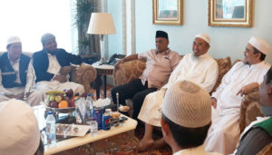 Relawan Prabowo-Sandi Arab Saudi Silaturahim Ke Habib Rizieq