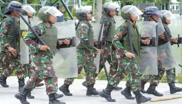 Armed 12 Kostrad bakal kawal Pemilu di Ngawi. (Foto: Istimewa)