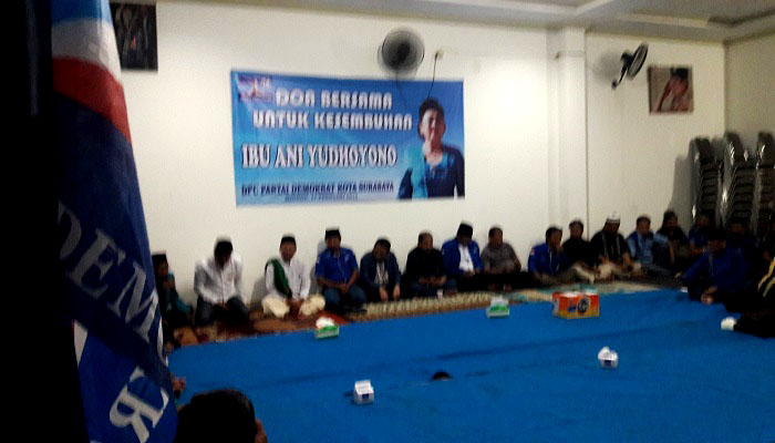 demokrat surabaya, ani yudhoyono, doa bersama, kesembuhan ani yudhoyono, nusantaranews, nusantara news