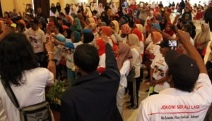 Dukung Jokowi-Ma’ruf Amin, Masyarakat Gunung Putri Bersatu