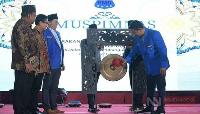 Menpora Imam Nahrawi Saat Membuka Acara Muspimnas PB PMII di GOR Solo, Surakarta, Jawa Tengah (Foto: David untuk NUSANTARANEWS.CO).