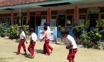 Sekolah Dasar Negeri (SDN) Sentol Laok, Kabupaten Sumenep, Madura, Jawa Timur. (Foto: M Mahdi/NUSANTARANEWS.CO)