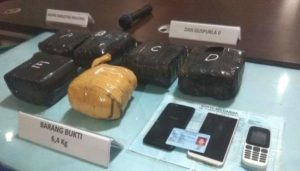 Tim Gabungan Bekuk Penyelundup 6,4 Kg Narkoba dalam Tabung Gas Elpiji di Nunukan