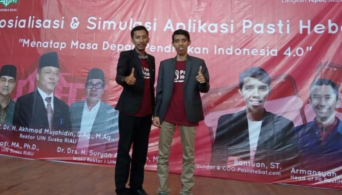 Alumni UIN Suska Riau Rancang Aplikasi pastihebat.com untuk Guru Private