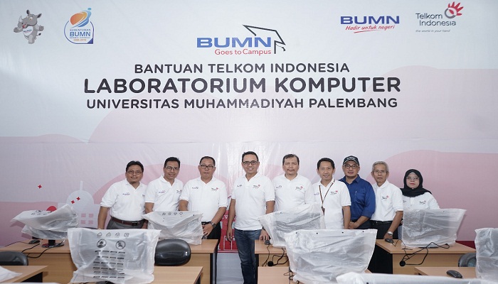 BUMN Goes to Campus 2019 Direksi Telkom Berbagi Inspirasi dan Motivasi dengan 3.000 Mahasiswa di Palembang