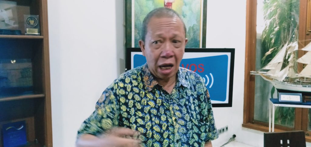 Bambang Susanto Pakar Kebudayaan Jawa, Berikan Penjelasan Kosmologis Mengenai Statement Jokowi "Rantai Putus" (Foto Dok. NUSANTARANEWS.CO)