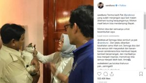 BPN Tepis Isu Prabowo Usir Pasangannya dan Ini Reaksi Sandiaga