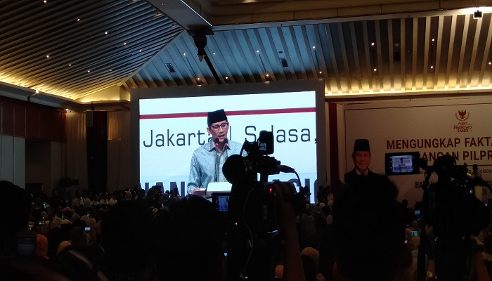 Telan Ratusan Nyawa, Sandiaga Uno Sebut Pemilu 2019 Paling Mematikan Sepanjang Sejarah Indonesia, nusantaranewsco