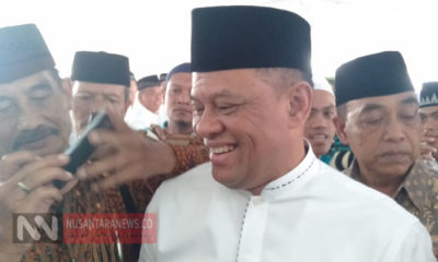 Jenderal (Purn) Gatot Nurmantyo Seusai Mengisi Acara Halal Bihalal Purnawirawan TNI Polri di Masjid At Tin, Jakarta. (Foto Dok. NUSANTARANEWS.CO).