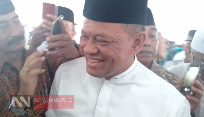 Jenderal (Purn) Gatot Nurmantyo Seusai Mengisi Acara Halal Bihalal Purnawirawan TNI Polri di Masjid At Tin, Jakarta. (Foto Dok. NUSANTARANEWS.CO).