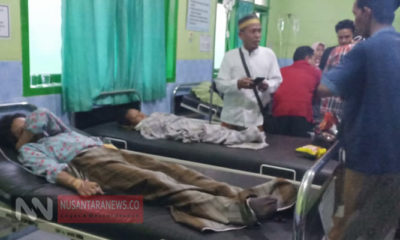 Para Korban Kapal Arin Jaya Dirawat di Rumah Sakit Usai Tenggelam di Perairan Giliyang Sumenep. (Foto: Mahdi/NUSANTARANEWS.CO).
