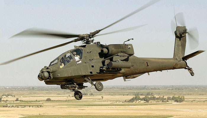 India akan tempatkan heli serang AH-64 Apache