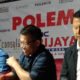 Politikus PDIP Masinton Pasaribu (tengah) Politikus PDIP Masinton Pasaribu (tengah) secara tegas menepis rumor keretakan hubungan antara partainya dengan partai Nasdem. (Foto: Romandhon/Nusantaranews.co)