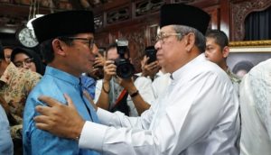 Sandiaga Uno Hadiri 40 Hari Wafatnya Ani Yudhoyono
